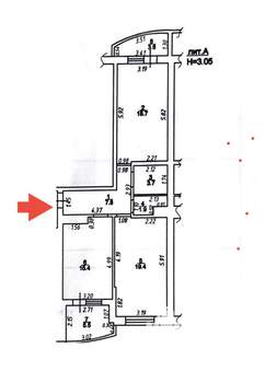 2-к квартира, на длительный срок, 67м2, 6/18 этаж