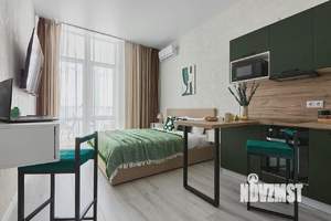1-к квартира, посуточно, 27м2, 1/1 этаж