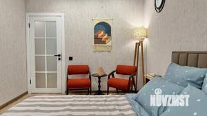 1-к квартира, посуточно, 34м2, 18/25 этаж