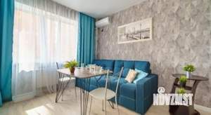 1-к квартира, посуточно, 45м2, 1/1 этаж