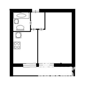1-к квартира, на длительный срок, 40м2, 9/14 этаж