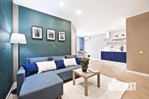 2-к квартира, посуточно, 42м2, 17/25 этаж