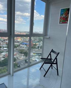 Студия квартира, на длительный срок, 25м2, 17/24 этаж