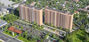 Студия квартира, на длительный срок, 35м2, 15/16 этаж