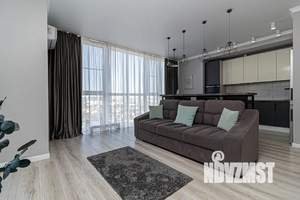 1-к квартира, посуточно, 43м2, 16/21 этаж