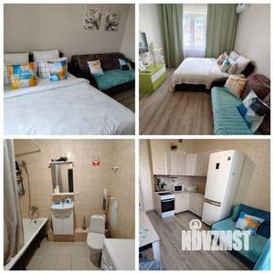 1-к квартира, посуточно, 38м2, 1/1 этаж