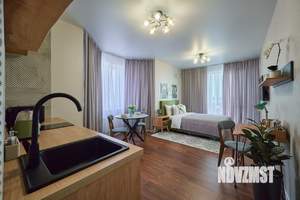 1-к квартира, посуточно, 28м2, 1/1 этаж