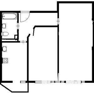 2-к квартира, на длительный срок, 61м2, 14/16 этаж