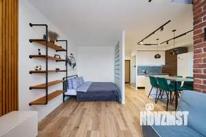 1-к квартира, посуточно, 41м2, 23/24 этаж