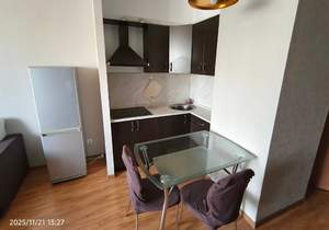 Студия квартира, на длительный срок, 28м2, 12/17 этаж