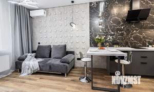1-к квартира, посуточно, 40м2, 9/16 этаж
