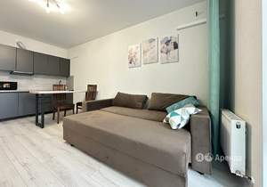 Студия квартира, на длительный срок, 33м2, 7/21 этаж