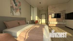 Студия квартира, посуточно, 35м2, 20/25 этаж