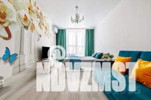 1-к квартира, посуточно, 45м2, 13/25 этаж