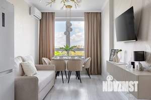 1-к квартира, посуточно, 40м2, 7/24 этаж