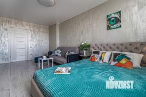 1-к квартира, посуточно, 41м2, 15/17 этаж