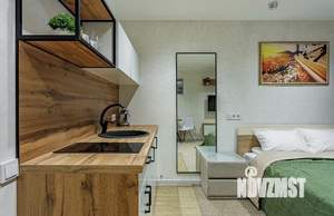 Студия квартира, на длительный срок, 22м2, 6/15 этаж