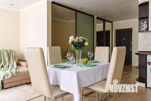 1-к квартира, посуточно, 43м2, 1/1 этаж