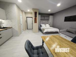 Студия квартира, посуточно, 40м2, 13/16 этаж