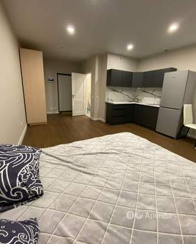 Студия квартира, на длительный срок, 28м2, 6/16 этаж