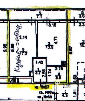 1-к квартира, на длительный срок, 39м2, 8/12 этаж