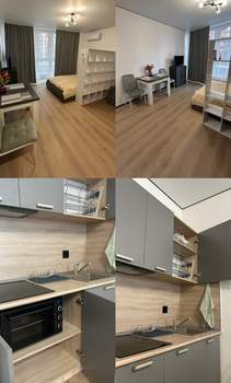 Студия квартира, на длительный срок, 27м2, 5/16 этаж