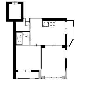 2-к квартира, на длительный срок, 61м2, 2/14 этаж