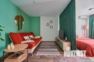 1-к квартира, посуточно, 40м2, 1/1 этаж