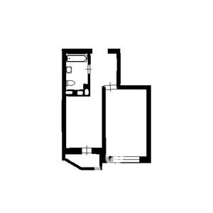 1-к квартира, на длительный срок, 34м2, 6/16 этаж