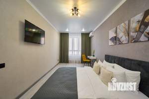 1-к квартира, посуточно, 48м2, 9/17 этаж
