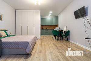 Студия квартира, посуточно, 30м2, 14/18 этаж