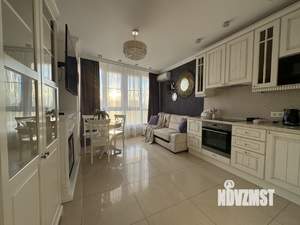 1-к квартира, посуточно, 43м2, 12/17 этаж