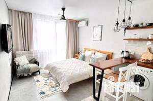 1-к квартира, посуточно, 25м2, 1/1 этаж