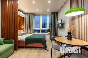 Студия квартира, посуточно, 25м2, 20/24 этаж
