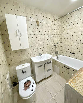 1-к квартира, на длительный срок, 43м2, 4/17 этаж