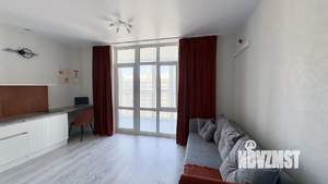 Студия квартира, на длительный срок, 30м2, 17/18 этаж