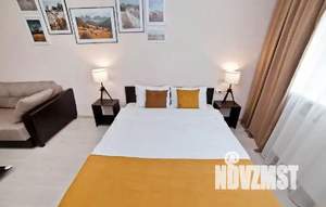 1-к квартира, посуточно, 46м2, 1/1 этаж