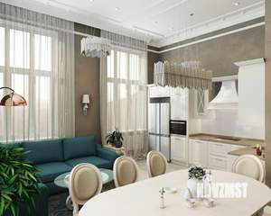 3-к квартира, на длительный срок, 105м2, 21/24 этаж