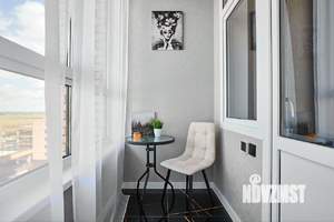 1-к квартира, посуточно, 42м2, 8/24 этаж