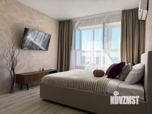 1-к квартира, посуточно, 41м2, 17/18 этаж