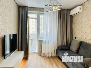 1-к квартира, посуточно, 40м2, 9/16 этаж