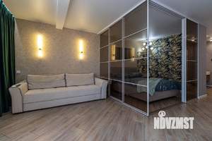 Студия квартира, посуточно, 45м2, 21/23 этаж