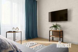 1-к квартира, посуточно, 47м2, 1/1 этаж