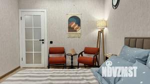 1-к квартира, посуточно, 34м2, 1/1 этаж