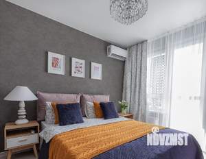 1-к квартира, посуточно, 46м2, 16/17 этаж