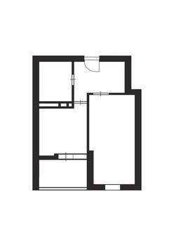 1-к квартира, на длительный срок, 44м2, 15/25 этаж