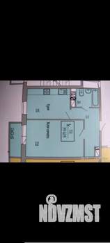 1-к квартира, на длительный срок, 41м2, 2/18 этаж