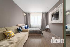 1-к квартира, посуточно, 45м2, 1/1 этаж