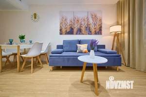 1-к квартира, посуточно, 47м2, 1/1 этаж