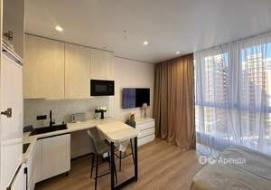 Студия квартира, на длительный срок, 28м2, 10/16 этаж